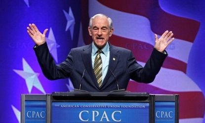 CPAC was a Ron "Paul-a-thon," says one blogger, thanks to the large number of free tickets distributed to conservative student supporters of the libertarian congressman.