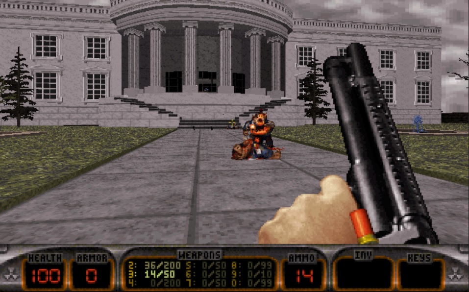 Duke Nukem at the White House