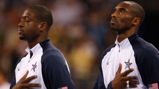 Dwyane Wade and Kobe Bryant in The Redeem Team
