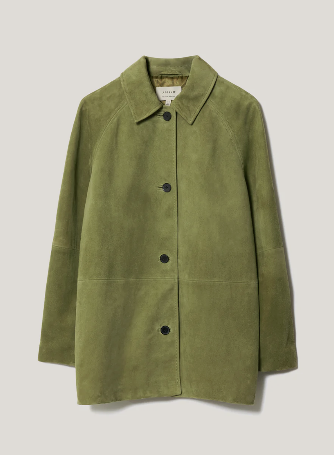 Jigsaw, Suede Raglan Sleeve Jacket