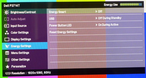 OSD Setup And Calibration Of The Dell P2714T - Dell P2714T 27-Inch ...