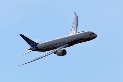 A Boeing 787-9 aircraft