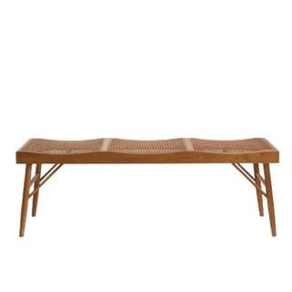 Zara Home Wood and Rattan Bench