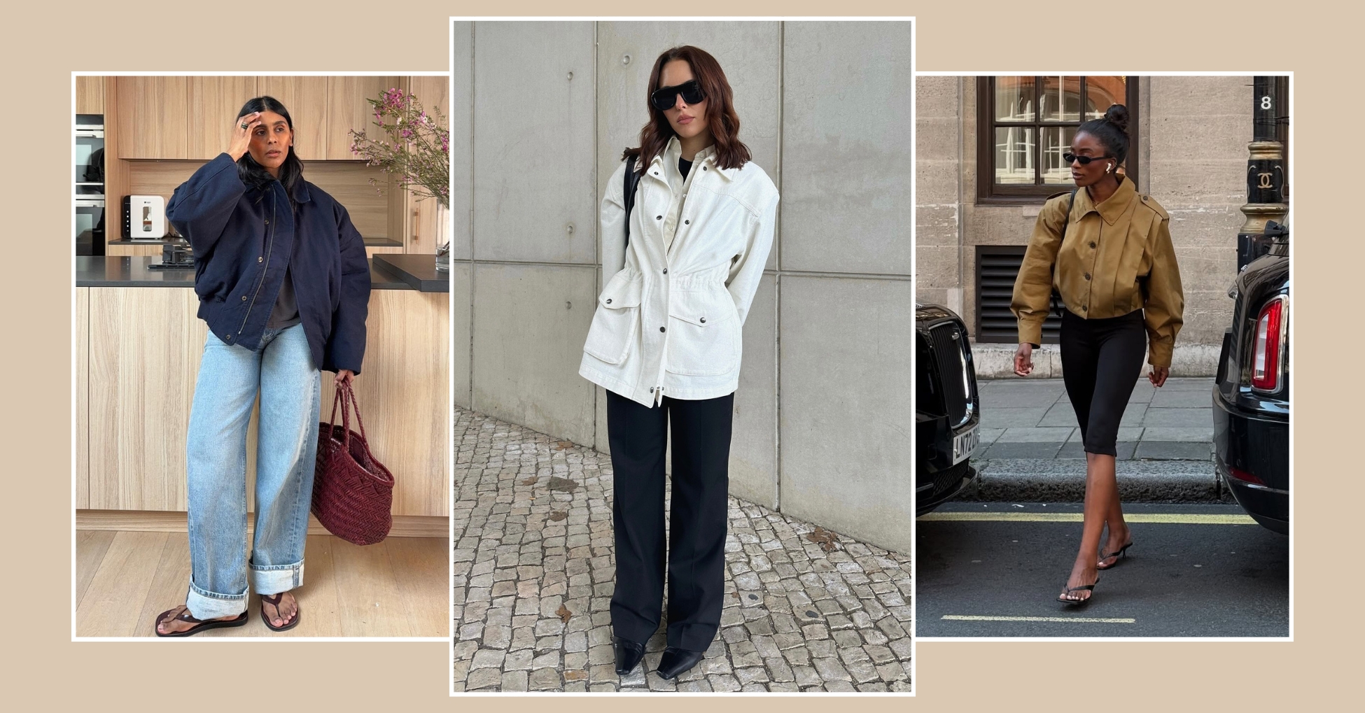 Canvas Jackets Are The Fashion-Set’s Go-To Layer When the Weather Can’t Make Its Mind Up