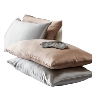 picture of Dorma Silver Silk Pillowcase