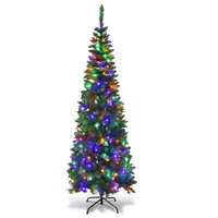 Costway  6.5ft pre-lit Christmas Tree