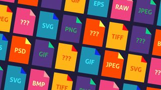 Graphic of image file formats