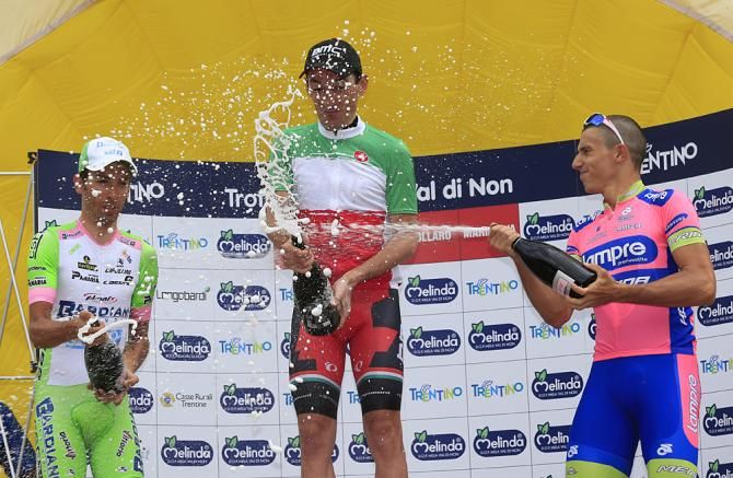 Champagne wars on the TT podium