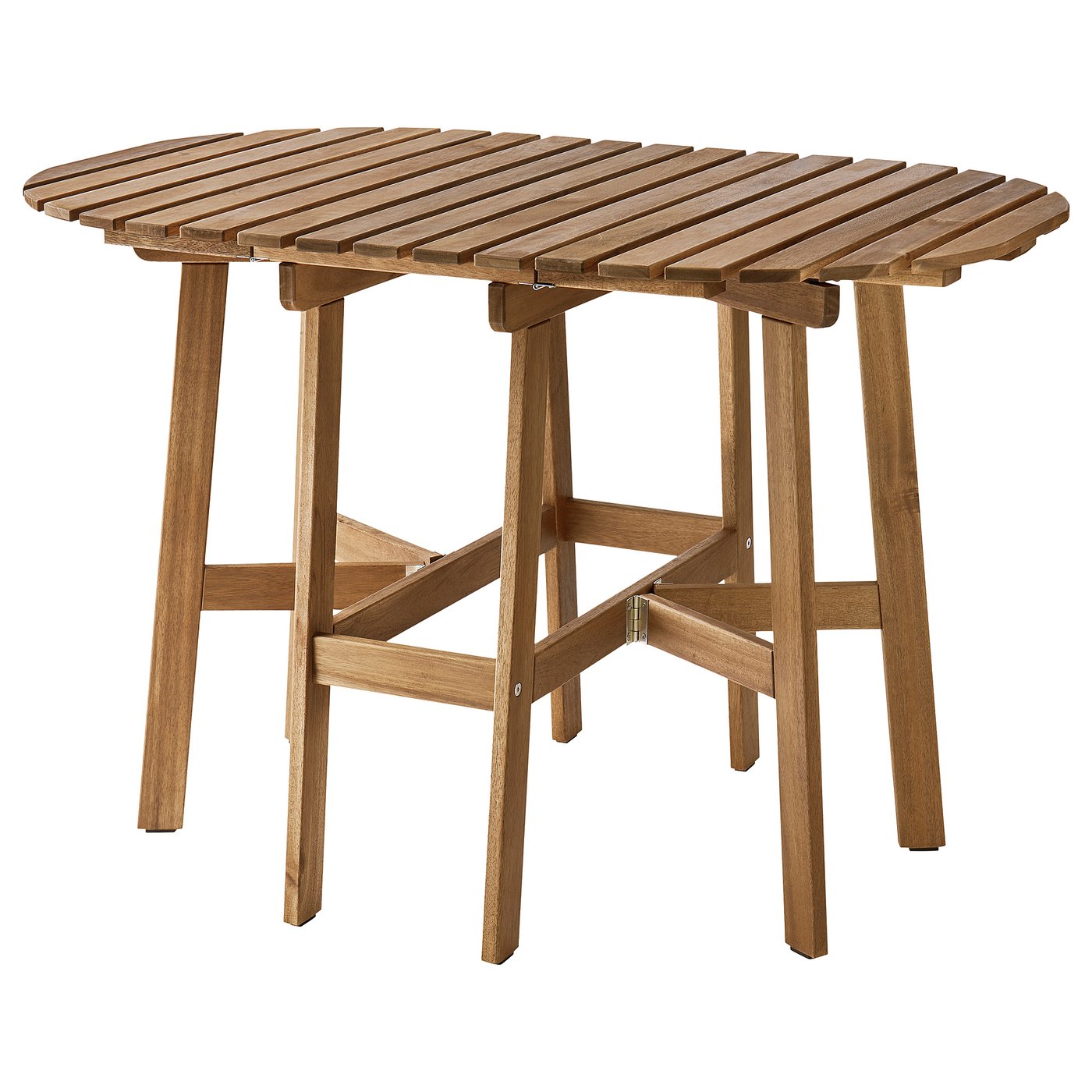 Askholmen Gateleg Table, Outdoor - Dark Brown