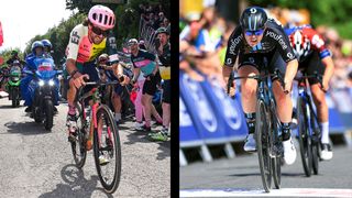 Ben Healy (EF Education-EasyPost) and Charlotte Kool (DSM-Firmenich) are two of our breakthrough riders of the 2023 season