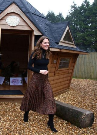 Catherine, Princess of Wales during a visit in the UK in 2020