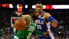NBA Kyrie Irving Ben Simmons Boston Celtics Philadelphia 76ers The O2