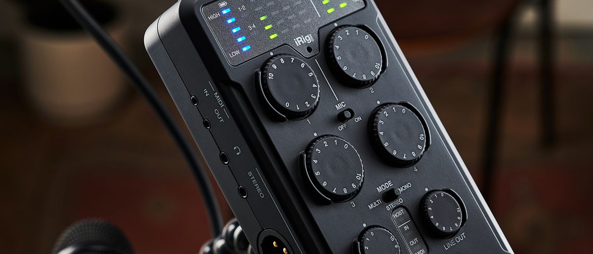 IK Multimedia iRig Pro Quattro I/O