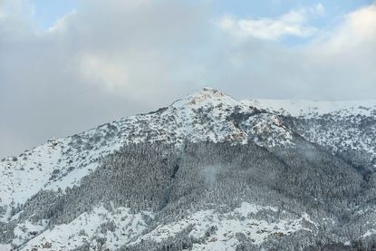 The mountain where an avalanche buried a hotel in central Italy