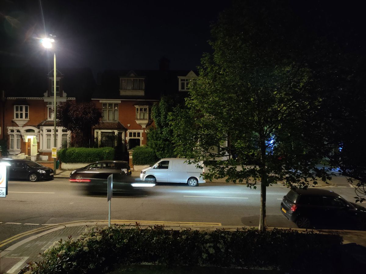 This is the OnePlus 7 Pro in Nightscape mode with a short exposure.