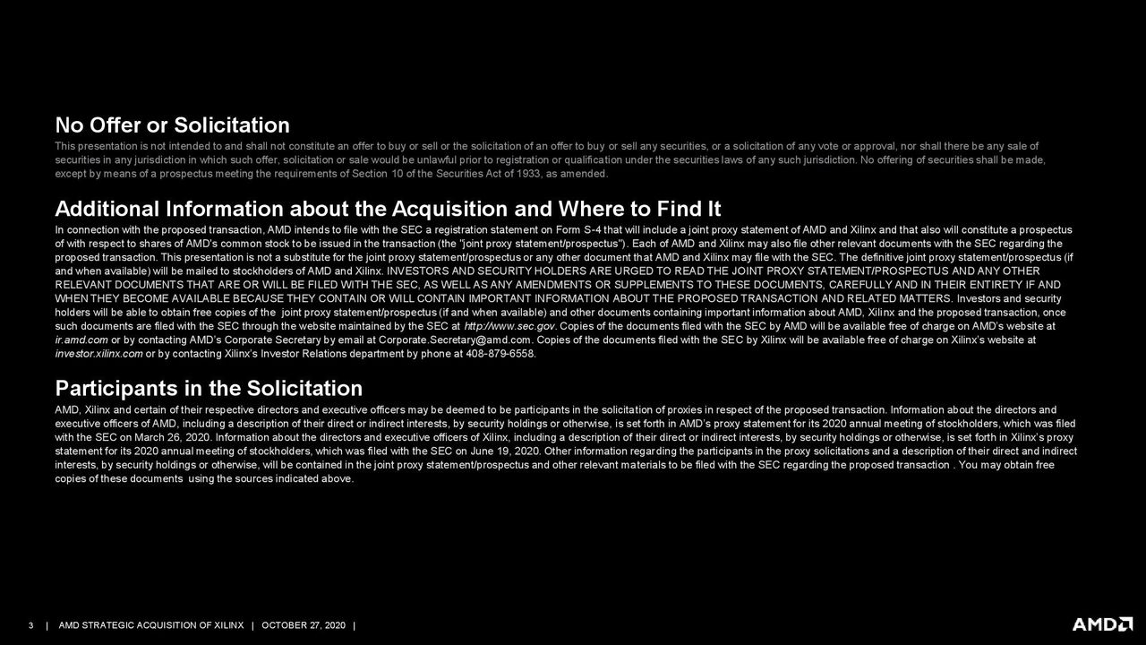 AMD/Xilinx Purchase Deck