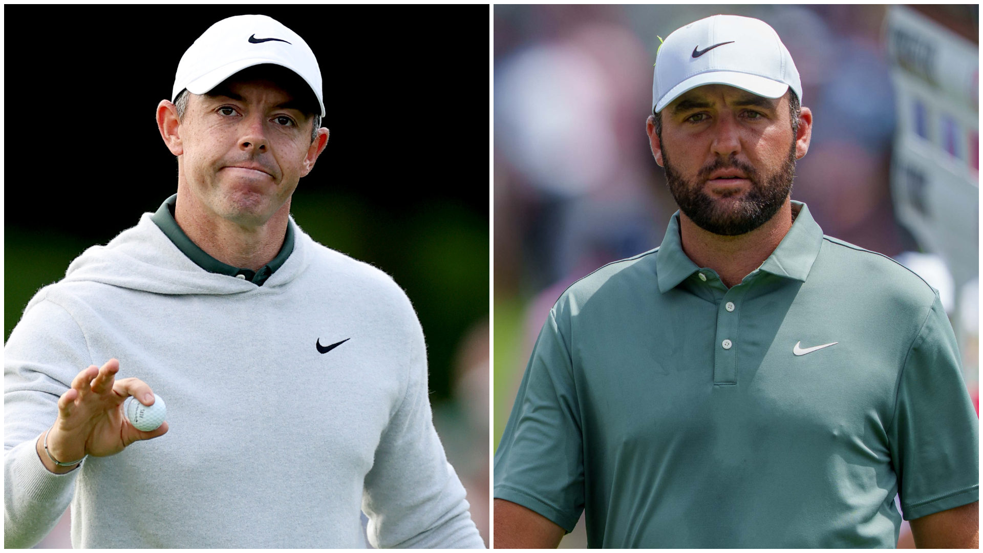 Rory McIlroy and Scottie Scheffler 