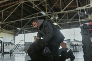 The Night Agent season 2 Peter Sutherland fighting