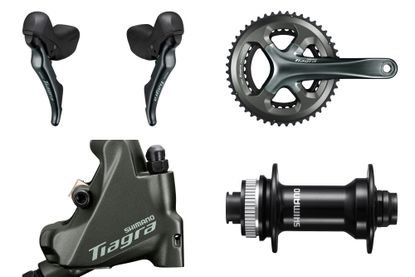 Shimano tiagra cheap disc groupset