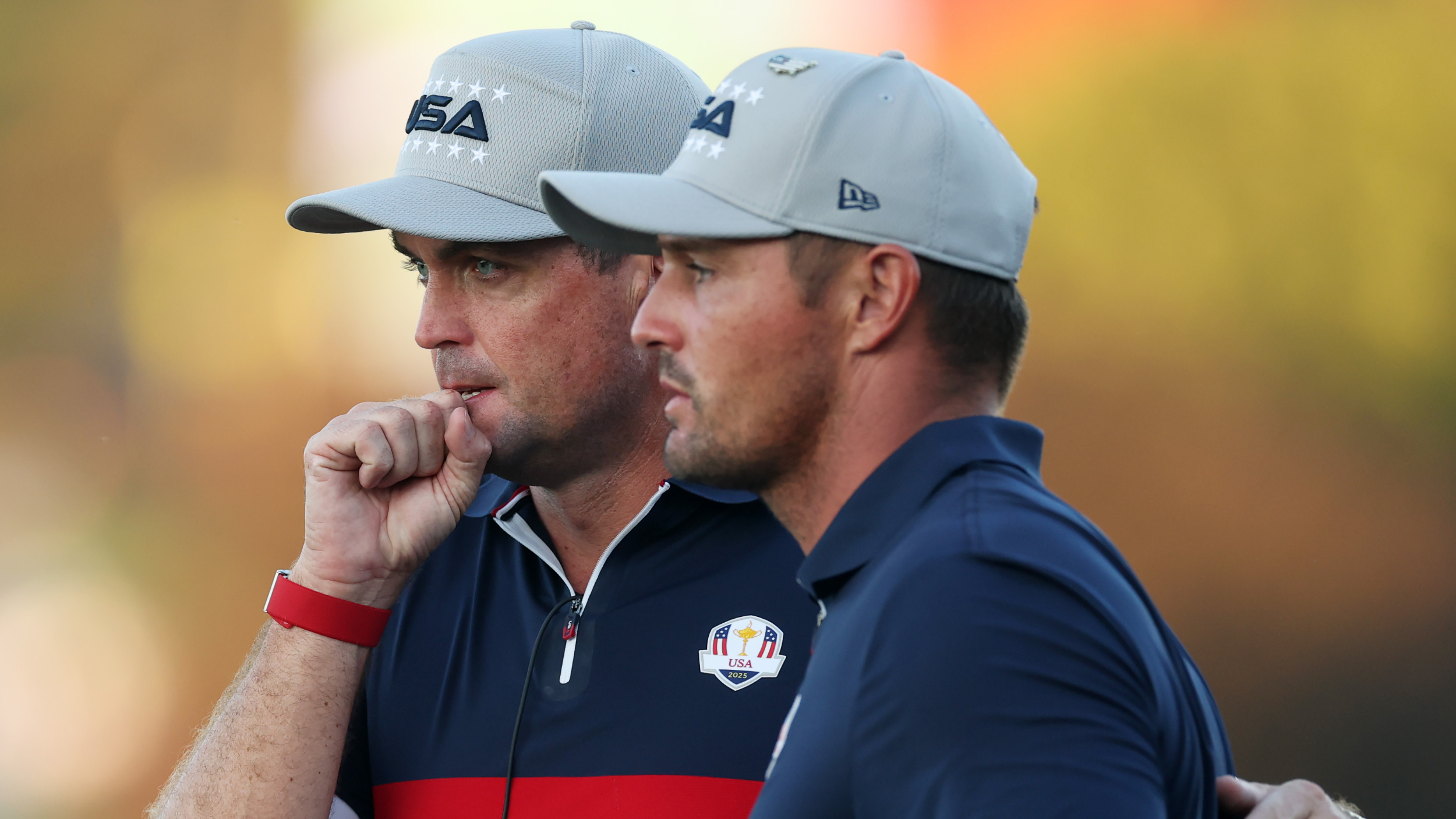 Bryson DeChambeau and Keegan Bradley at the Ryder Cup