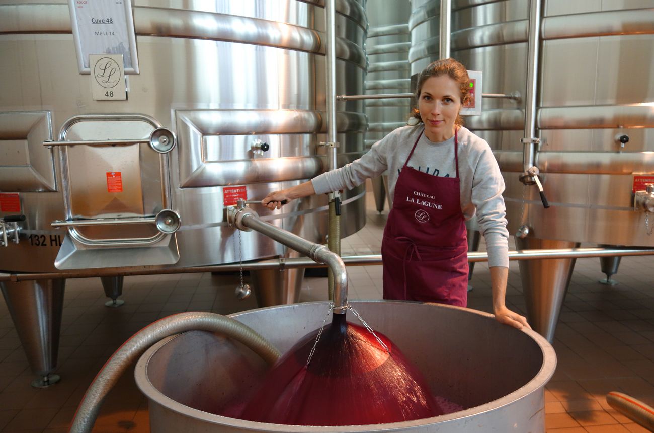 Caroline Frey, Ch&acirc;teau La Lagune