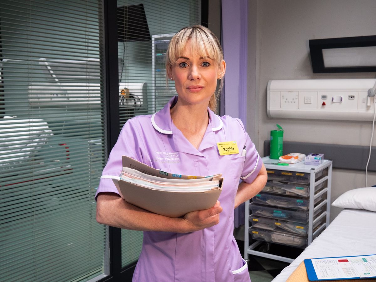 Casualty nurse Sophia Peters means business when she joins Holby ED. 