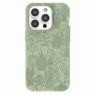Pela Sage Green Green Oasis iPhone 14 Pro Case with MagSafe Module