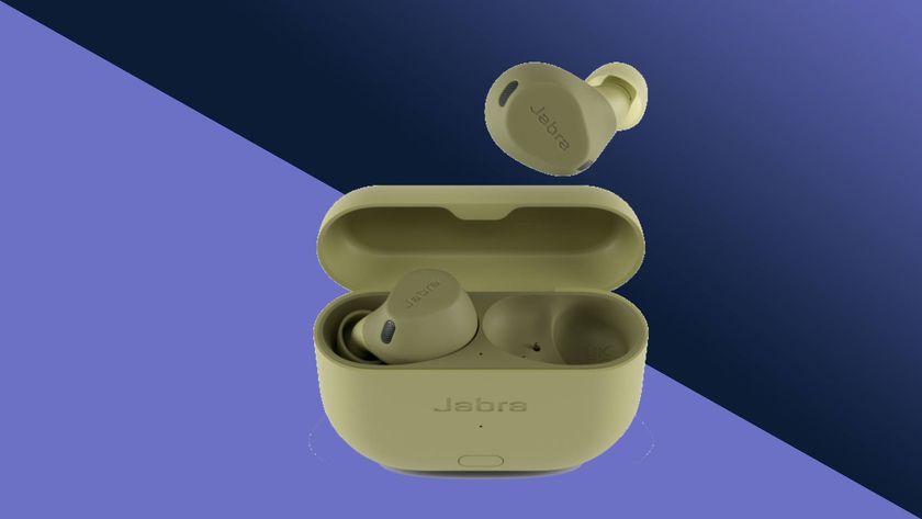 Jabra Elite 8 Active Gen 2 on Future background