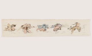 'Untitled (frieze)', by Dorothea Tanning, 1965