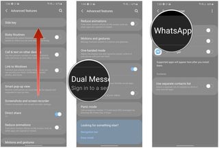 How to use Dual Messenger on the Galaxy S20