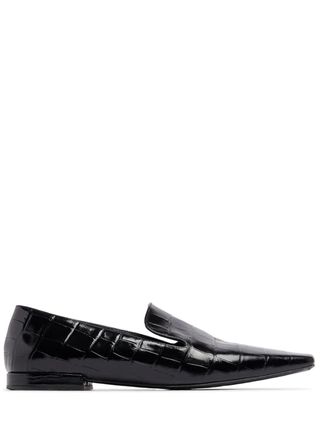 10mm Mona Embossed Leather Loafers - Loulou Studio - Women - Black - 35 It