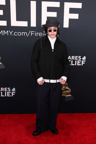 Billie Eilish attends the 67th Annual GRAMMY Awards on February 02, 2025 in Los Angeles, California.