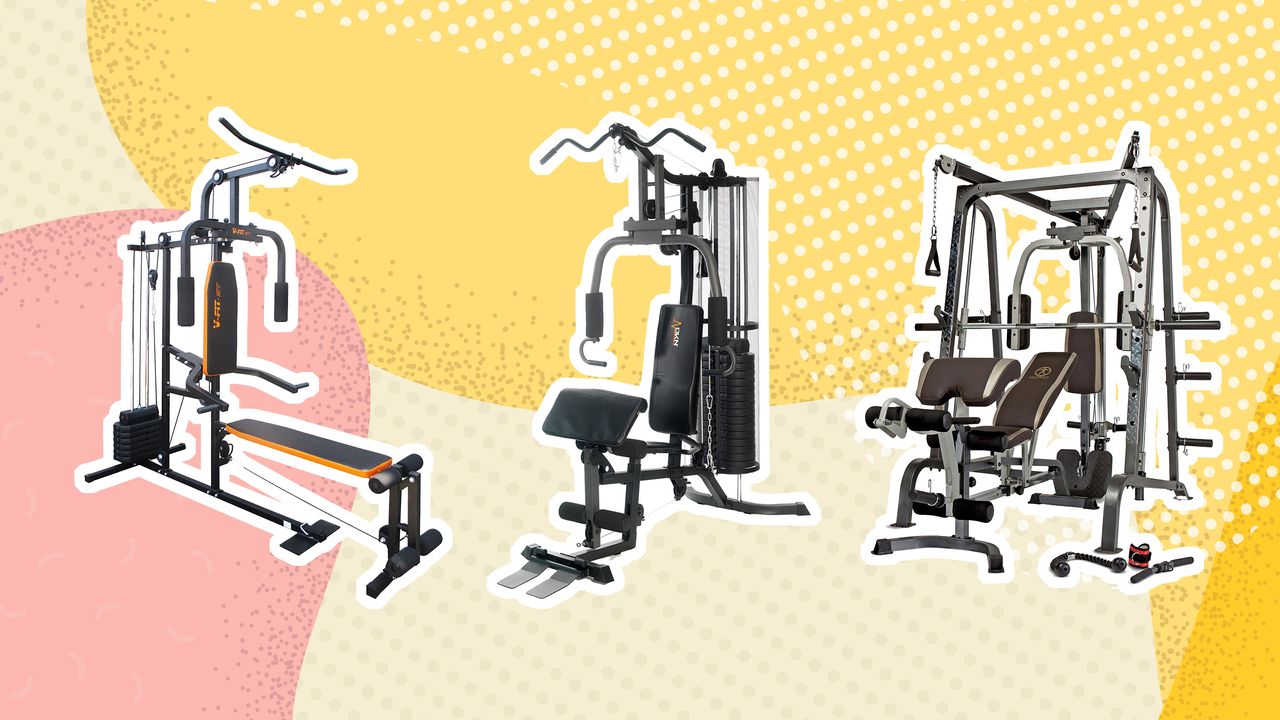 3 of the best multigyms on yellow and pink graphic