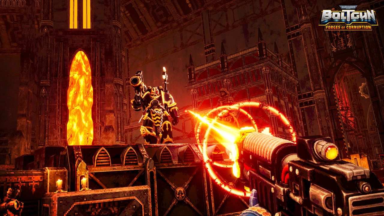 Warhammer 40,000: Boltgun Forges of Corruption promotional screenshot