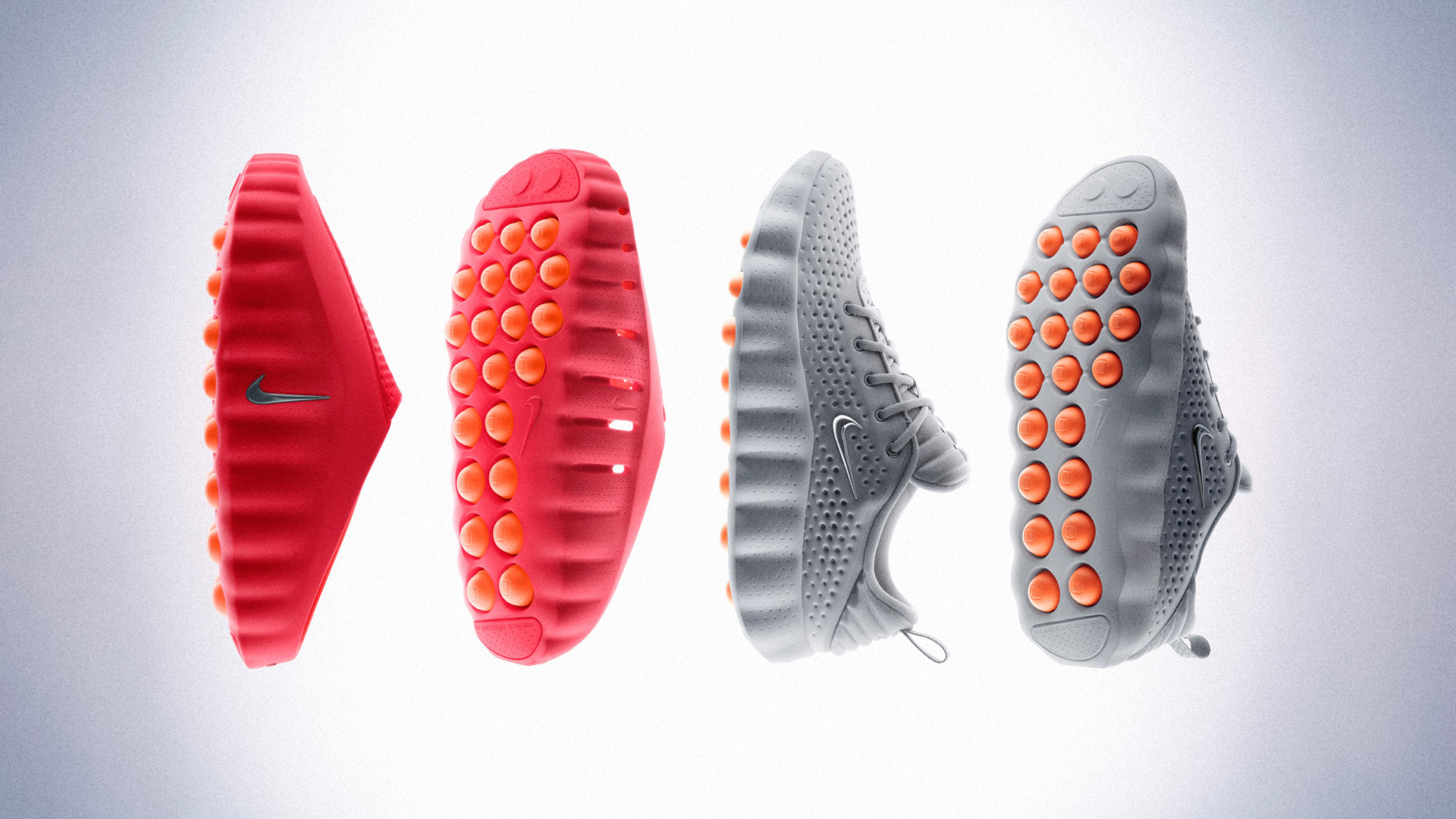 Nike Mind 001 and Mind 002 footwear renders