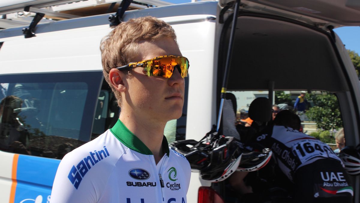 Sam Jenner (Uni-SA) was also seen with custom Oakleys