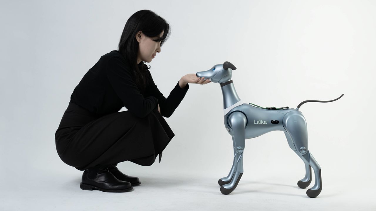 Laika, the robotic dog for space exploration, by Jihee Kim