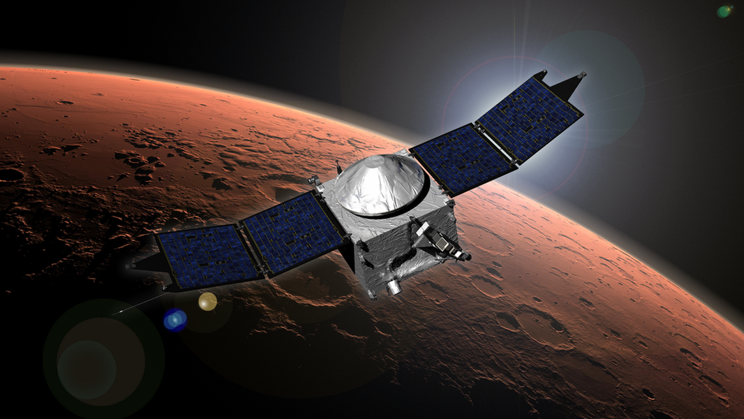 NASA&amp;#039;s MAVEN successfully enters Martian orbit