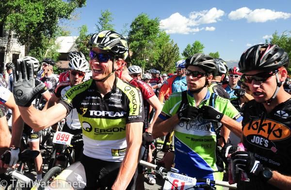 Dave Weins (Topeak-Ergon) is like a rock star in Colorado.