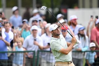 Scottie Scheffler in final round of Tour Championship