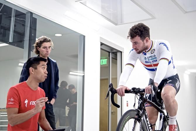 Cavendish's natural style involves staying low on the bike in the sprints
