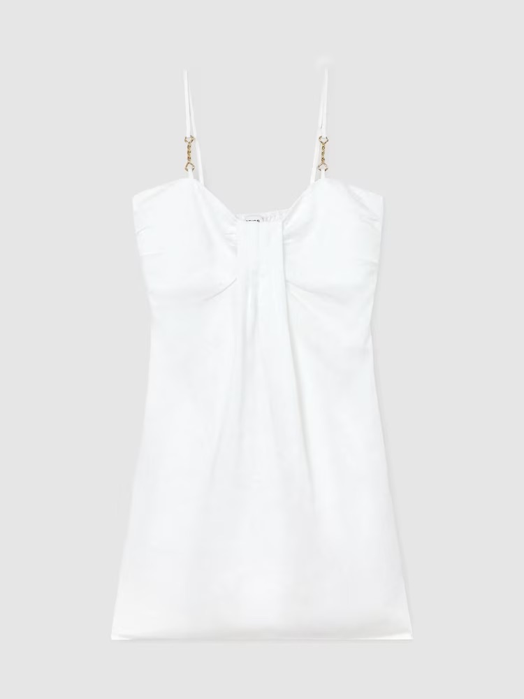 Reiss, Carmen Lyocell-Linen Beach Mini Dress