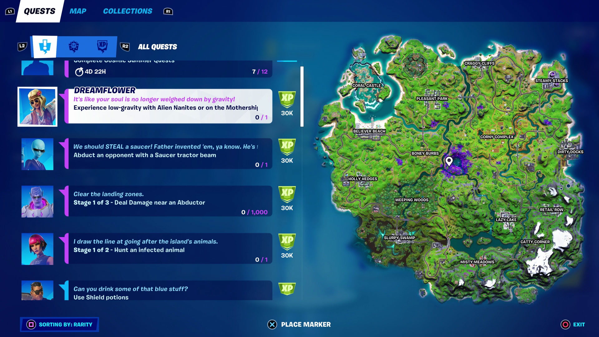 Fortnite Quests how to complete all of the weekly Epic and Legendary