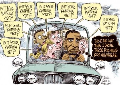 Behind the wheel of Obama&amp;#039;s Katrina