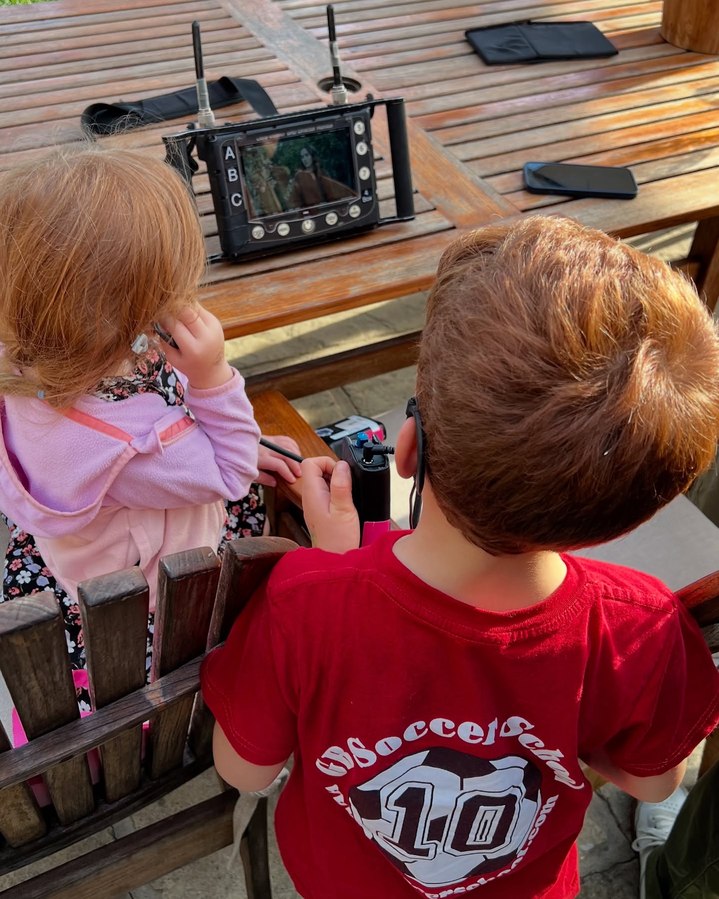 Prince Archie and Princess Lilibet visiting Meghan Markle on the set of her Netflix show, ‘With Love, Meghan’