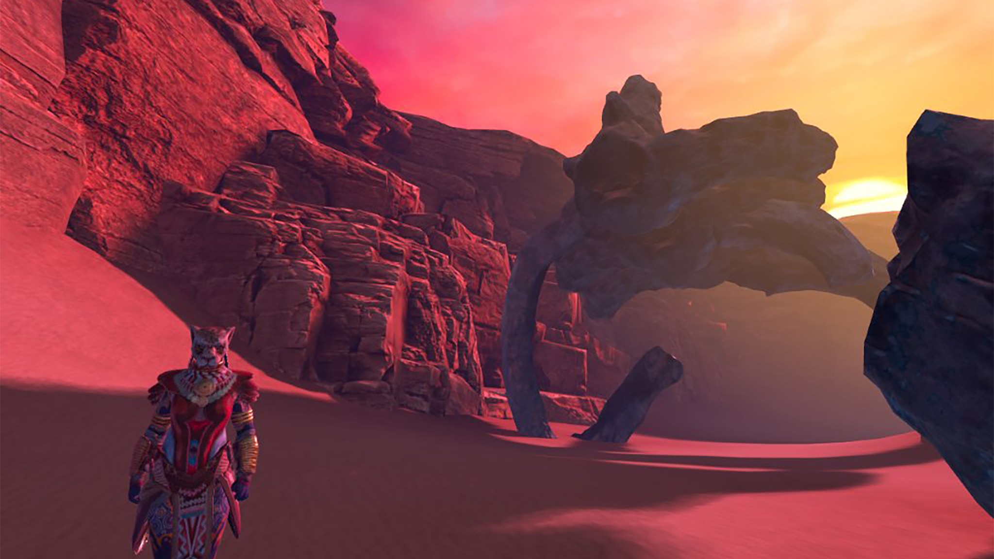 A screenshot from Asgard's Wrath 2 on the Meta Quest 3