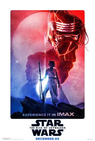 Star Wars: The Rise of Skywalker IMAX art poster