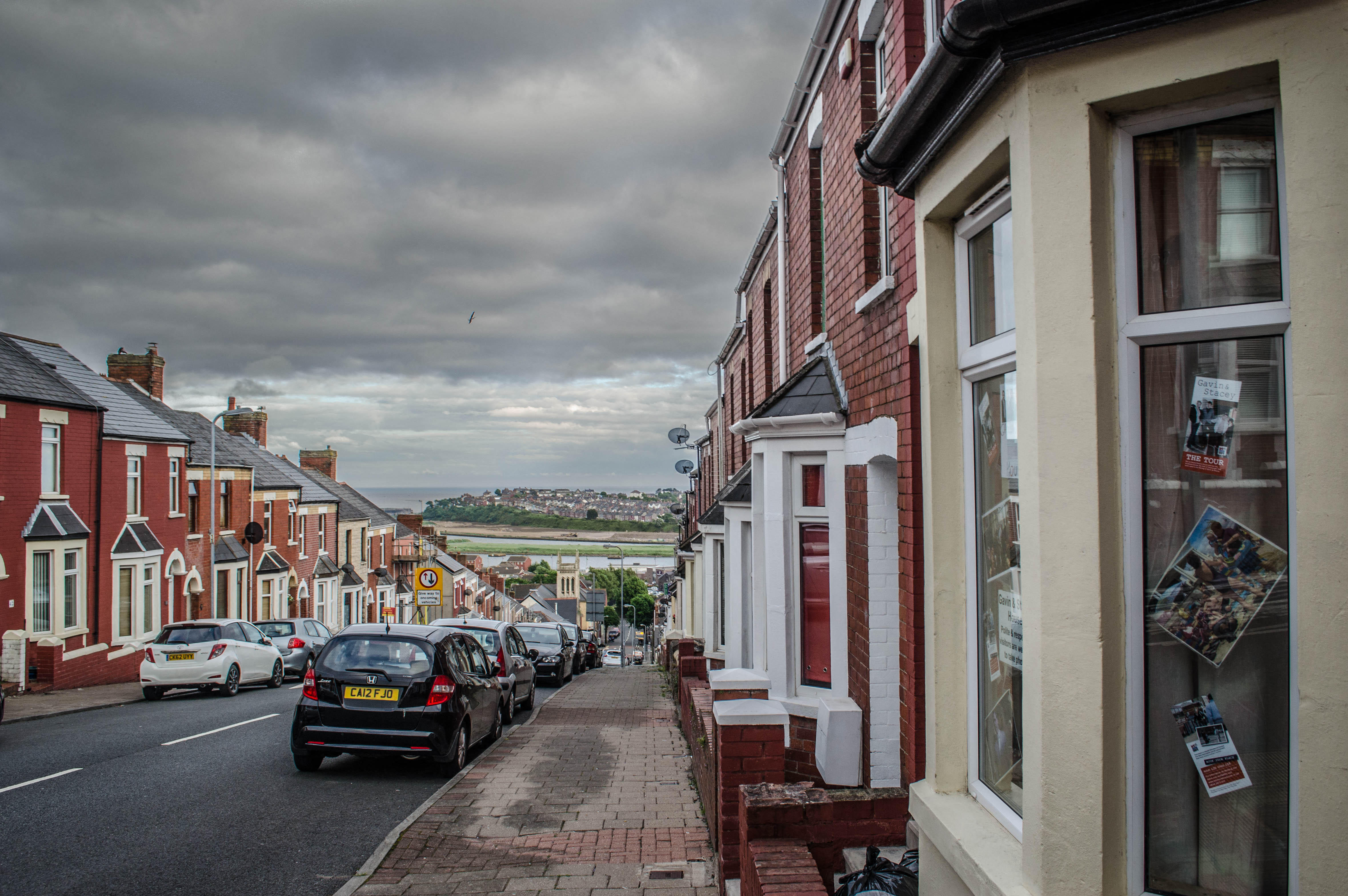 Trinity Road in Barry, South Wales