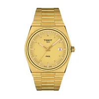 Tissot PRX gold-toned
