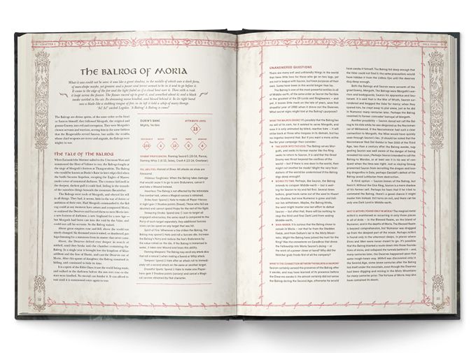 Moria - Through the Doors of Durin page spreads